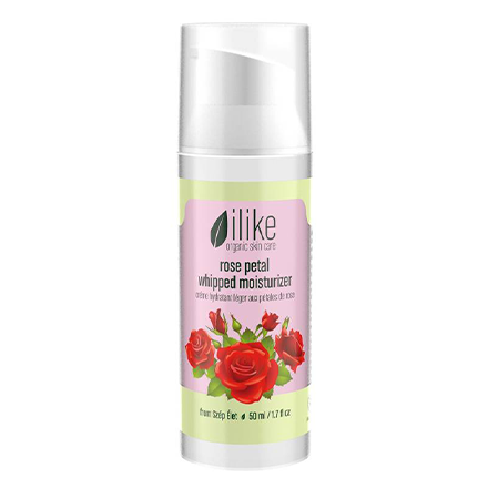 Ilike Organic Skin Care Rose Petal Whipped Moisturizer 1.7oz