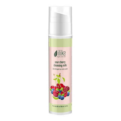 Ilike Organic Skin Care Sour Cherry Cleansing Milk 6.8oz