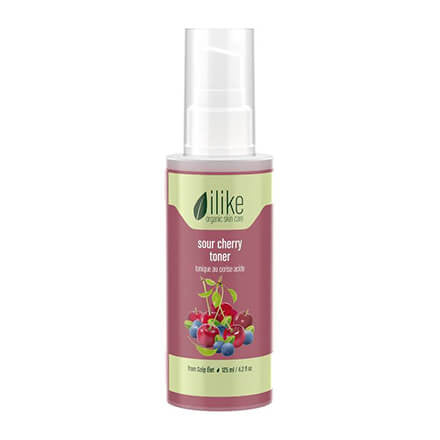 Ilike Organic Skin Care Sour Cherry Toner 4.2oz