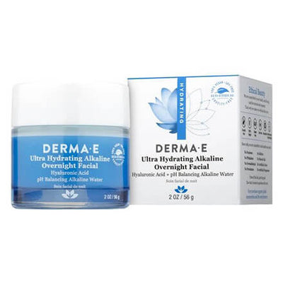Derma E Ultra Hydrating Alkaline Overnight Facial 2oz