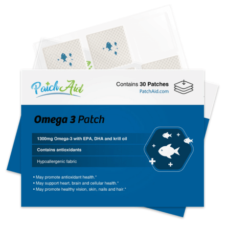 PatchAid Omega-3 Vitamin Patch - 30 Patches