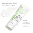 Derma E Clean Curls 2-In-1 Defining Curl Cream + Leave-In 8oz / 237ml