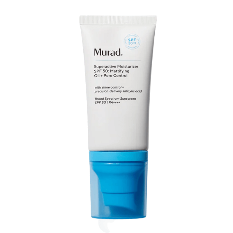 Murad Superactive Moisturizer SPF 50: Mattifying Oil + Pore Control 1.7oz / 50ml