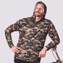 GhostAmmo Reversible Men's Water Hooded Rashguard UPF 50+