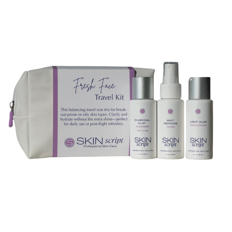 Skin Script Fresh Face Travel Kit