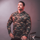 GhostAmmo Reversible Men's Water Hooded Rashguard UPF 50+