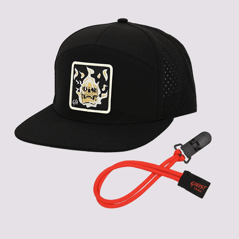 GhostAmmo Waterproof & UPF Hat - Black