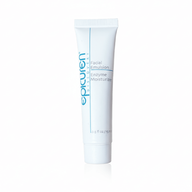 Epicuren Facial Emulsion Enzyme Moisturizer .5oz - Free Gift ATC