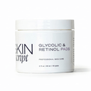 Skin Script Glycolic and Retinol Pads (50 Count)