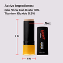 GhostAmmo Invisible Sunblock Stick SPF 30+ 0.5oz / 15ml