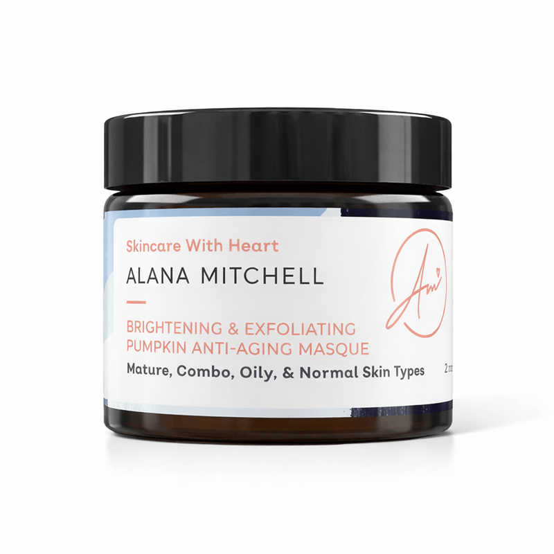 Alana Mitchell Brightening & Exfoliating Pumpkin Anti-Aging Masque 0.5oz / 15ml (Free Gift)