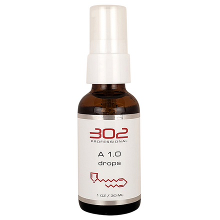302 Skincare A 1.0 Drops 1oz / 30ml (New Name: Retinol 1.0 Drops 1oz / 30ml)