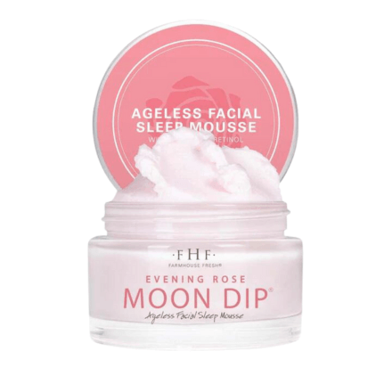 FarmHouse Fresh Evening Rose Moon Dip Ageless Facial Sleep Mousse 1.7oz / 50ml