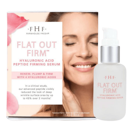 FarmHouse Fresh Flat Out Firm Hyaluronic Acid Peptide Firming Serum 1oz / 30ml
