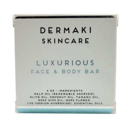 Dermaki Luxurious Face & Body Bar 4oz / 118ml