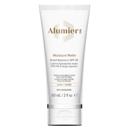 Alumier MD Moisture Matte Broad Spectrum SPF 40 2oz / 60ml