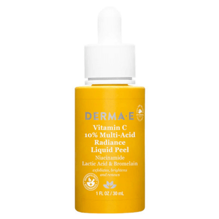 Derma E Vitamin C 10% Multi-Acid Radiance Liquid Peel 2oz / 60ml