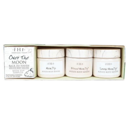 FarmHouse Fresh Over The Moon – Moon Dip Body Mousse Sampler