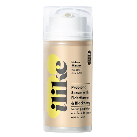 Ilike Organic Skin Care Probiotic Serum with Elderflower and Blackberry