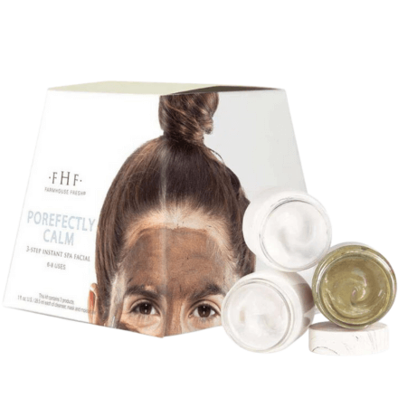 FarmHouse Fresh Porefectly Calm 3-Step Instant Spa Facial Kit