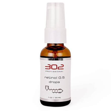 302 Skincare A 0.5 Drops 1oz / 30ml (New Name: Retinol 0.5 Drops 1oz / 30ml)