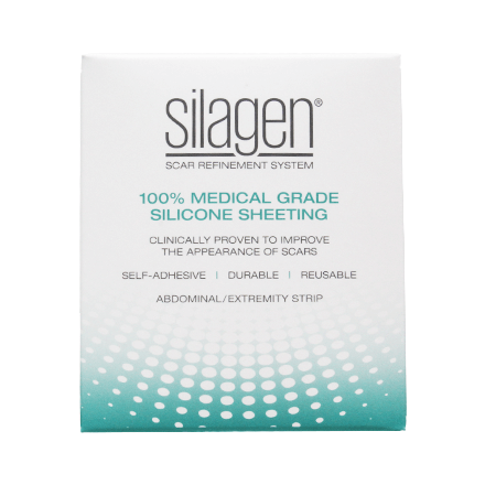 Silagen Ab/Extremity Clear Silicone Strip - 2" x 8"