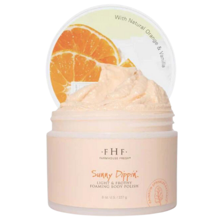 FarmHouse Fresh Sunny Dippin Foaming Body Polish 8oz / 237ml