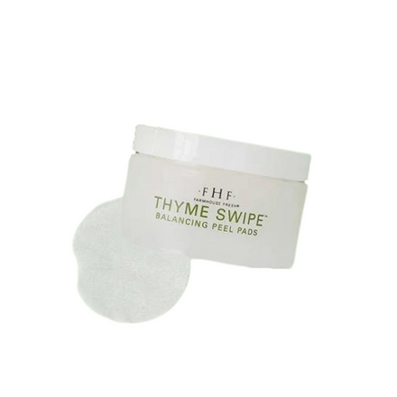 FarmHouse Fresh Thyme Swipe Organic Matcha + Thyme Balancing Peel Pads 50ct