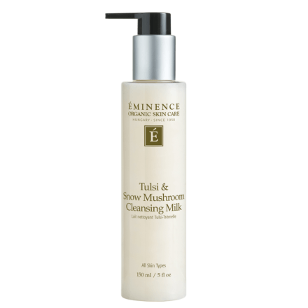 Eminence Organics Tulsi & Snow Mushroom Cleansing Milk 5oz / 150ml