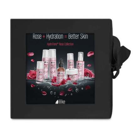 Ilike Organic Skin Care HydroTone Rose Collection Starter Kit