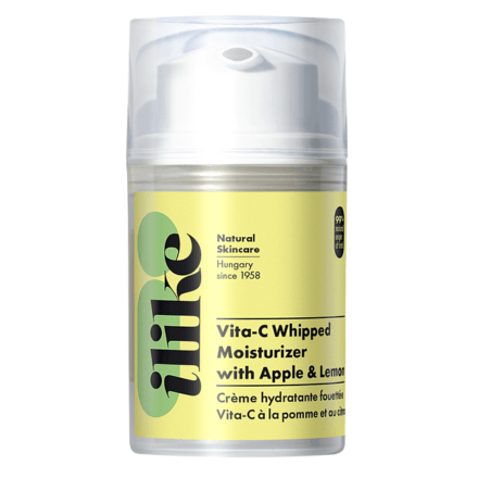 Ilike Organic Skin Care Vita-C Whipped Moisturizer with Apple and Lemon 1.7oz / 50ml