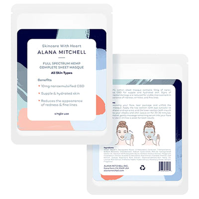 Alana Mitchell Full Spectrum Hemp Complete Sheet Masque (Free Gift)