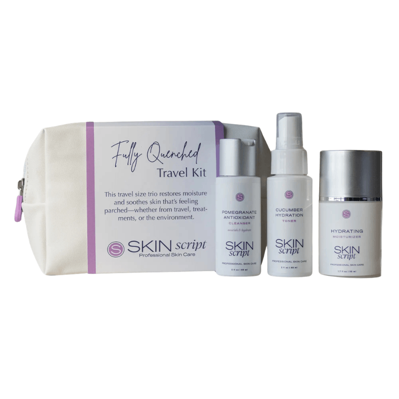 Skin Script Fully Quenched Travel Kit