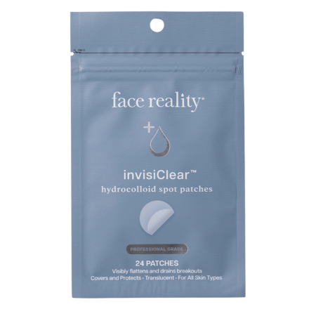 Face Reality InvisiClear Hydrocolloid Spot Patches - 24 Pack