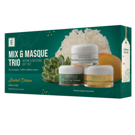 Eminence Organics Mix and Masque Trio: Refine & Restore Gift Set