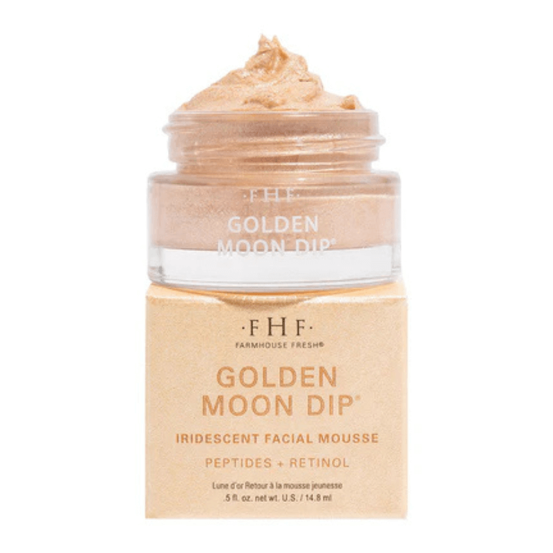 FarmHouse Fresh Mini Moon Dip Iridescent Facial Mousse 0.5oz / 15ml