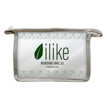 Ilike Organic Skin Care Nourishing Travel Kit