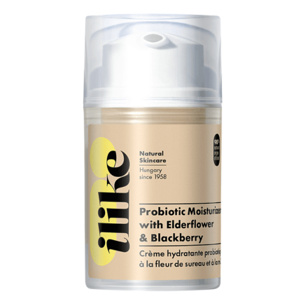 Ilike Organic Skin Care Probiotic Moisturizer with Elderflower and Blackberry