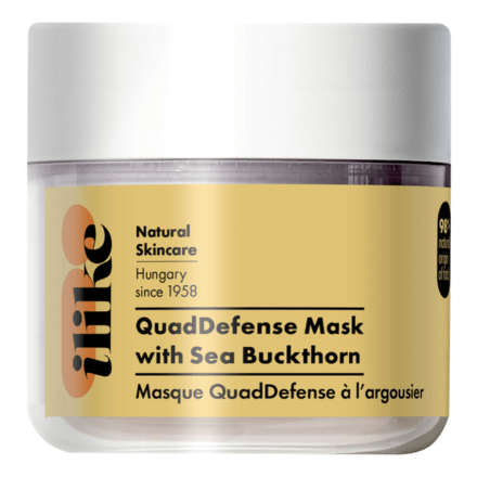 Ilike Organic Skin Care QuadDefense Mask with Seabuckthorn