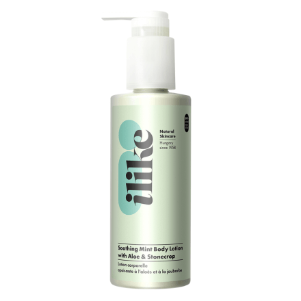 Ilike Organic Skin Care Soothing Mint Body Lotion with Aloe and Stonecrop 6.8oz / 200ml