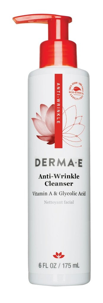 Derma E Anti-Wrinkle Cleanser 6oz 
