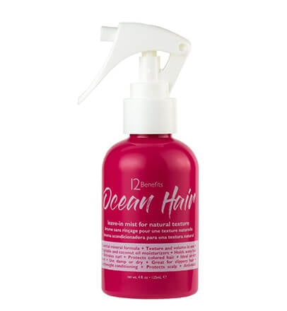 12 Benefits Ocean Hair Leave-In Mist 4oz
