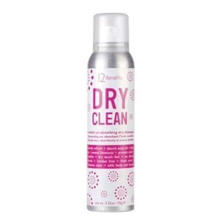 12 Benefits Dry Clean Shampoo 3.25oz