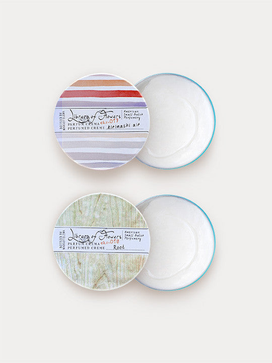 Library Of Flowers Parfum Crema Duo: Kirimashi Air Root
