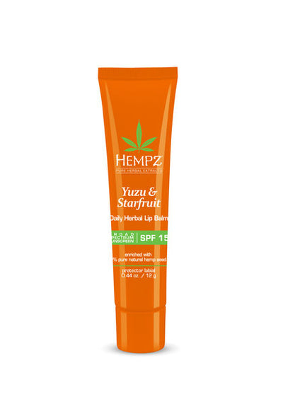 Hempz Daily Herbal Lip Balm with SPF 15 .44oz