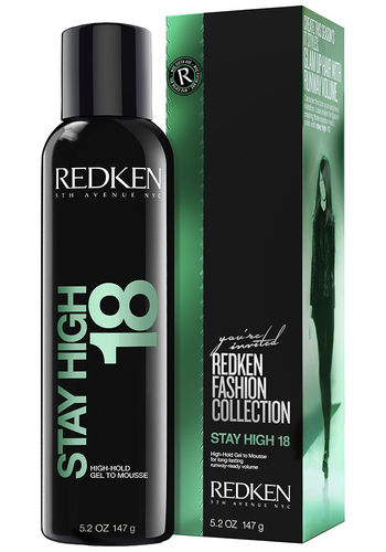 Redken Stay High 18 High-Hold Gel to Mousse 5oz