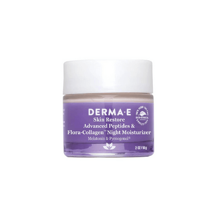 Derma E Advanced Peptides & Flora-Collagen Night Moisturizer 2oz
