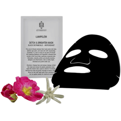 Bella Schneider Beauty Black Botanicals Sheet Mask 3 Pack