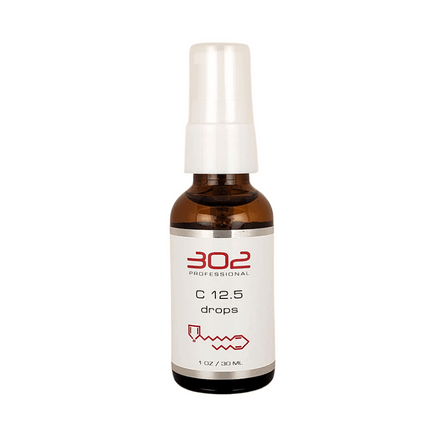 302 Skincare C 12.5 Drops 1oz / 30ml (New Name: Vitamin C 12.5 Drops 1oz / 30ml)