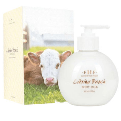 FarmHouse Fresh Citrine Beach Body Milk Lotion 8oz / 237ml